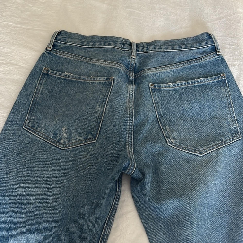 Agolde Riley High Rise Crop Jeans Size 29 NWOT - Picture 3 of 4